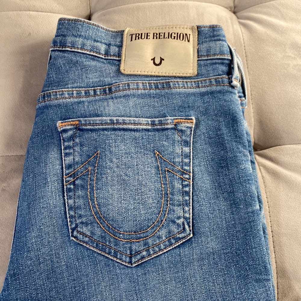 True Religion Halle mid rise super skinny jeans 👖